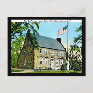 Cartão Postal Tottenville, Staten Island 1920 Vintage