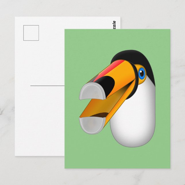 Cartão Postal Tou-can (Frente/Verso)