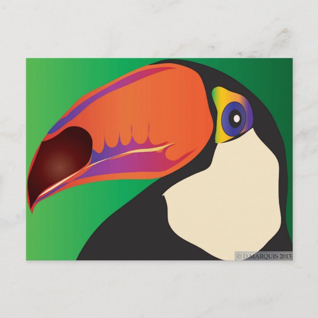 CARTÃO POSTAL TOUCAN (Frente)