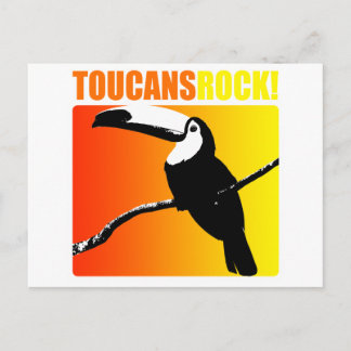 Cartão Postal Toucans Rock!