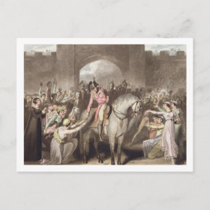 Cartão Postal Toulouse, 10 de abril de 1814, de "As Vitórias de