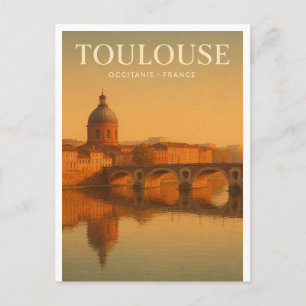 Cartão Postal Toulouse — França viagem 2026