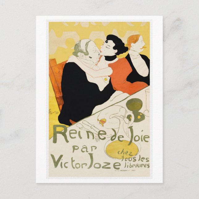 Cartão Postal Toulouse-Lautrec (Frente)