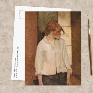 Cartão Postal Toulouse-Lautrec - A Montrouge, Rosa La Rouge