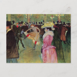 Cartão Postal Toulouse-Lautrec, Na Rota, A Dança