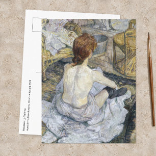Cartão Postal Toulouse-Lautrec - Rousse / La Toilette
