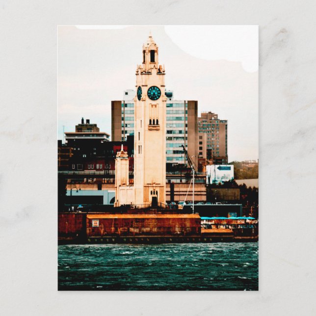 Cartão Postal Tour de l'horloge (Frente)