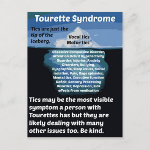 Cartão Postal Tourettes é apenas a ponta do icebergue