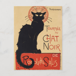 Cartão Postal Tournée do Chat Noir