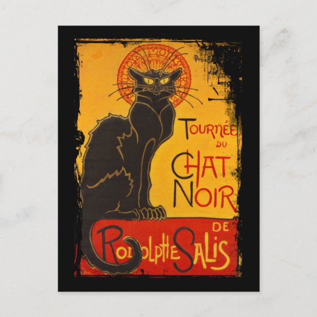 Cartão Postal Tournee du Chat Noir (Frente)