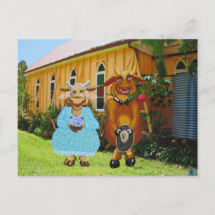 Cartão Postal Touro de casamento