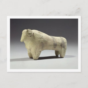 Cartão Postal Touro no estilo Ubaid, c.4000-3500 BC (terracott)