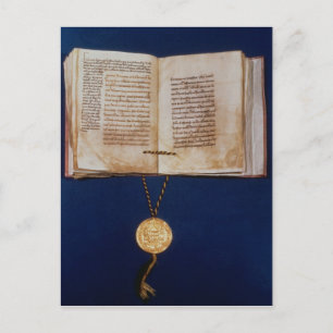 Cartão Postal Touro Ouro de Carlos IV