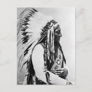 Cartão Postal Touro Sentado, um Hunkpapa Sioux