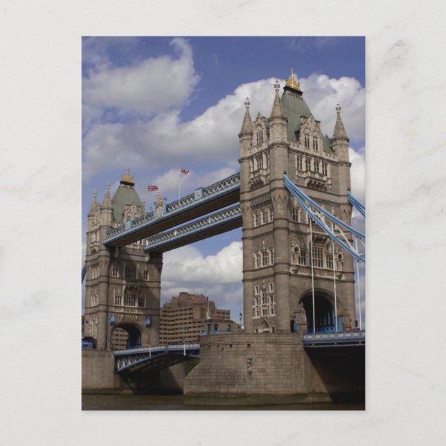 Cartão Postal Tower Bridge - Londres, Inglaterra (Frente)