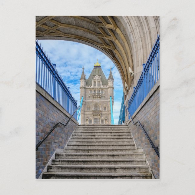 Cartão Postal Tower Bridge, Londres Reino Unido (Frente)