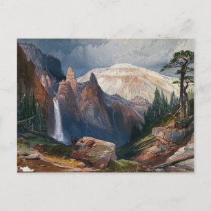 Cartão Postal Tower Falls e Sulpher Mountain, Yellowstone 