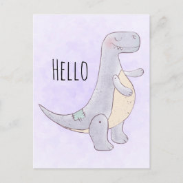 Cartão Postal Toy Dinossauro Rex Dinossauro Cento