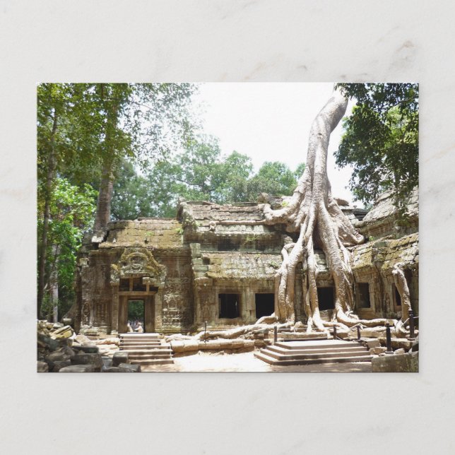 Cartão Postal Tprohm angkor (Frente)