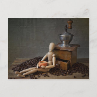 Cartão Postal Trabalhador de café