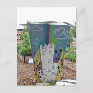 Cartão Postal Trabalho de arte de Grafite Ellum Profundo nº 52