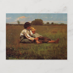 Cartão Postal Trabalho de Arte Homer Winslow