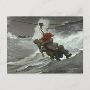 Cartão Postal Trabalho de Arte Homer Winslow