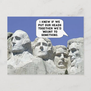 Cartão Postal Trabalho em equipe engraçado