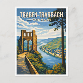 Cartão Postal Traben-Trarbach Germany Vintage Travel Postcard