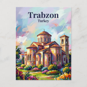 Cartão Postal Trabzon Turquia