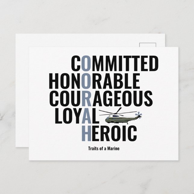 Cartão Postal Traços de um Marinho (Frente/Verso)