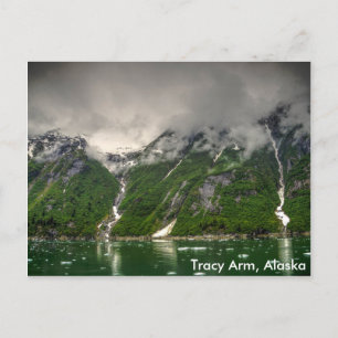 Cartão Postal Tracy Arm, Alasca