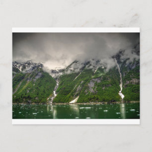 Cartão Postal Tracy Arm Fjord no Alasca