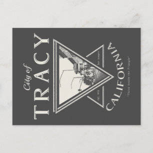 CARTÃO POSTAL TRACY SAN JOAQUIN CALIFORNIA