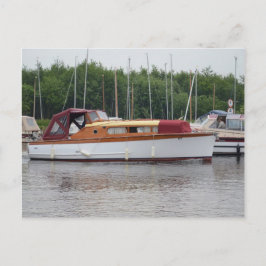 Cartão Postal Tradicional Broads Cruiser