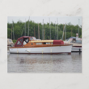 Cartão Postal Tradicional Broads Cruiser
