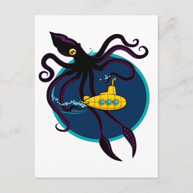 Cartão Postal Tráfego marítimo profundo (Frente)