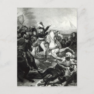 Cartão Postal Traição de Napoleão como o Herói Conquistador