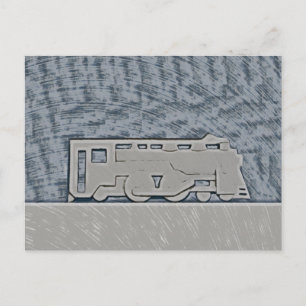 Cartão Postal Train