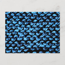 Cartão Postal Traje de jarro azul