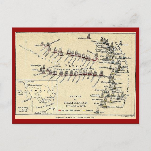 Cartão Postal Tralgar (Frente)