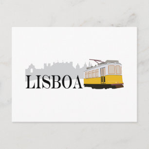 Cartão Postal Tram de Lisboa