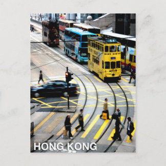 Cartão Postal Trama de Hong Kong