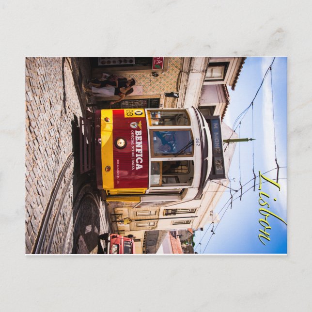 Cartão Postal Trama de Lisboa (Frente)