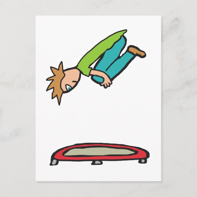 Cartão Postal Trampola (Frente)