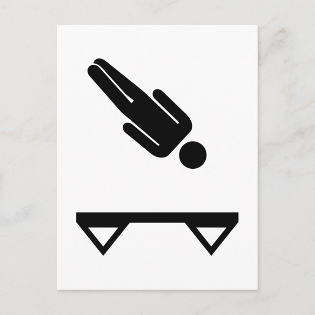 Cartão Postal Trampola (Frente)