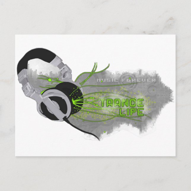 Cartão Postal Trance (Frente)