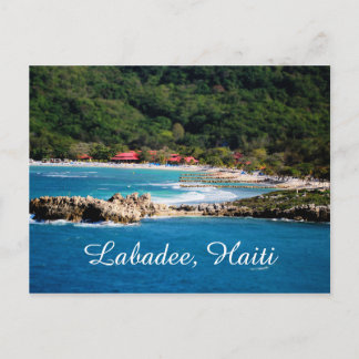 Cartão Postal Tranquil Island Paradise Labadee Haiti