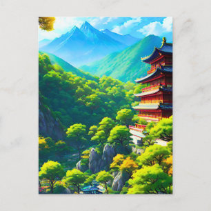 Cartão Postal Tranquilidade Imperial: Abraço da Natureza