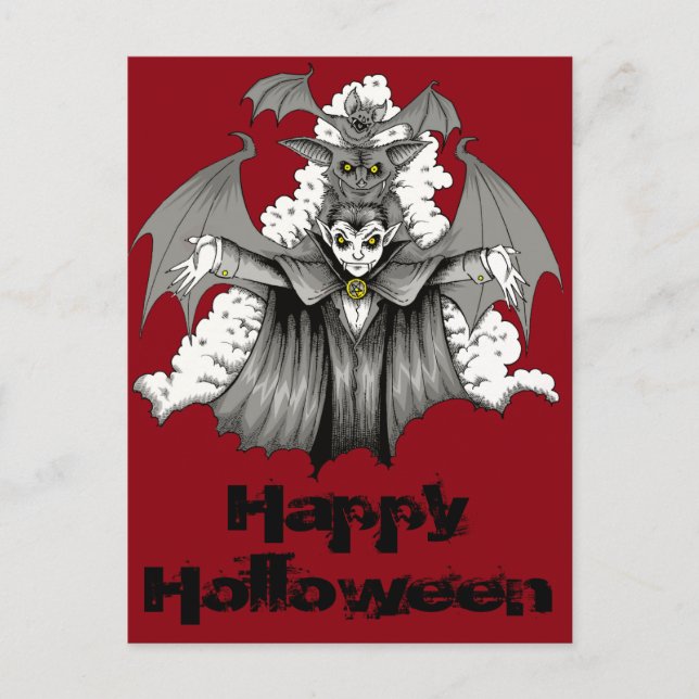 Cartão Postal Transformação de Vampiro (Frente)